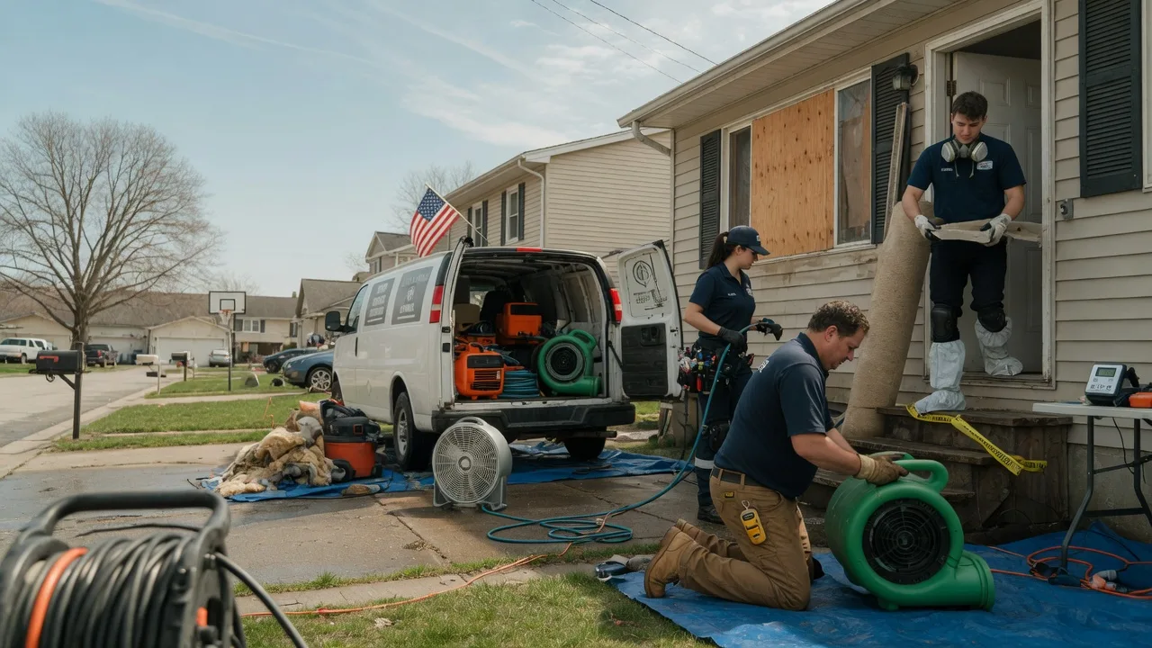 Water Damage Restoration in Mansfield, LA near me